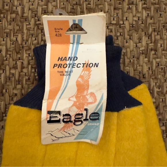 NWT Vintage Eagle Brand Work Gloves - Picture 2 of 7